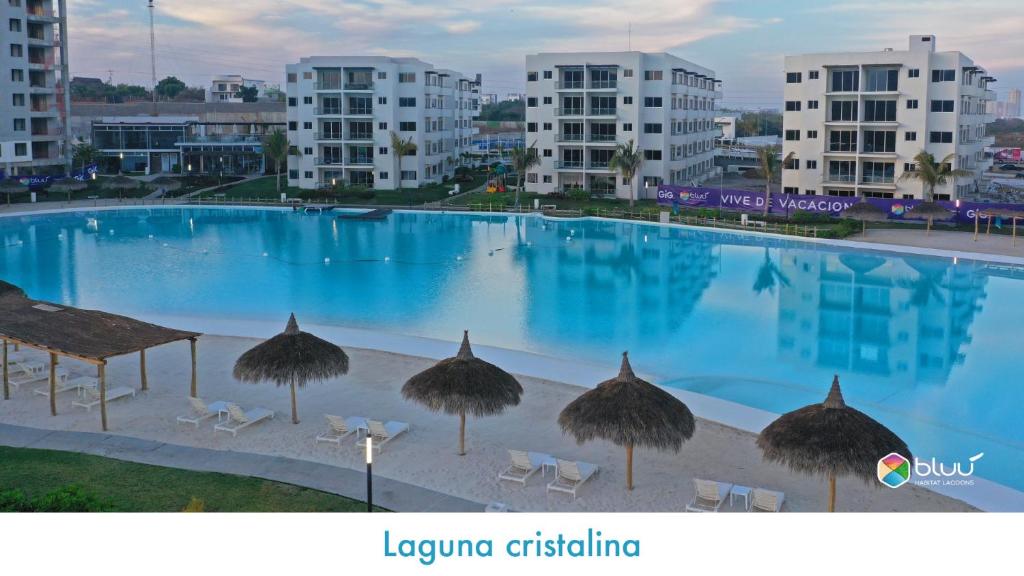 Mazablue depa en laguna con playas artificiales - 2