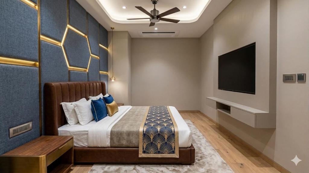 Shared lounge/TV area
