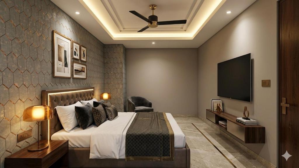 Shared lounge/TV area