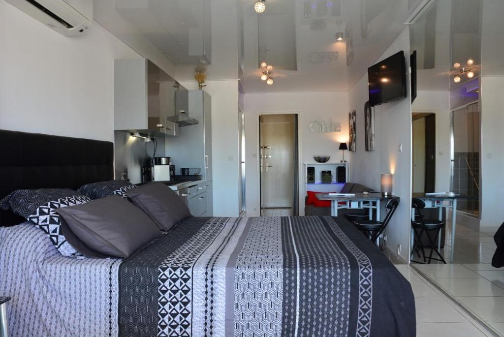 Héliopolis studio de charme naturiste avec terrasse et parking privé - 1