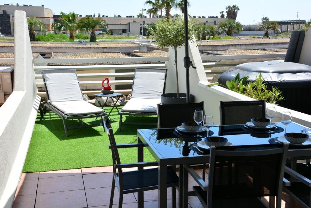 Héliopolis studio de charme naturiste avec terrasse et parking privé - 3