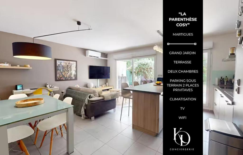 LA PARENTHÈSE COSY - avec terrasse jardin et parking privé - 4