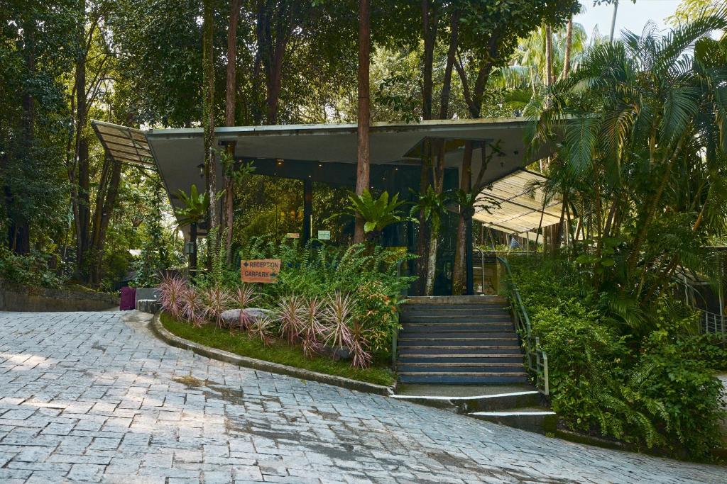 Hotellet från utsidan