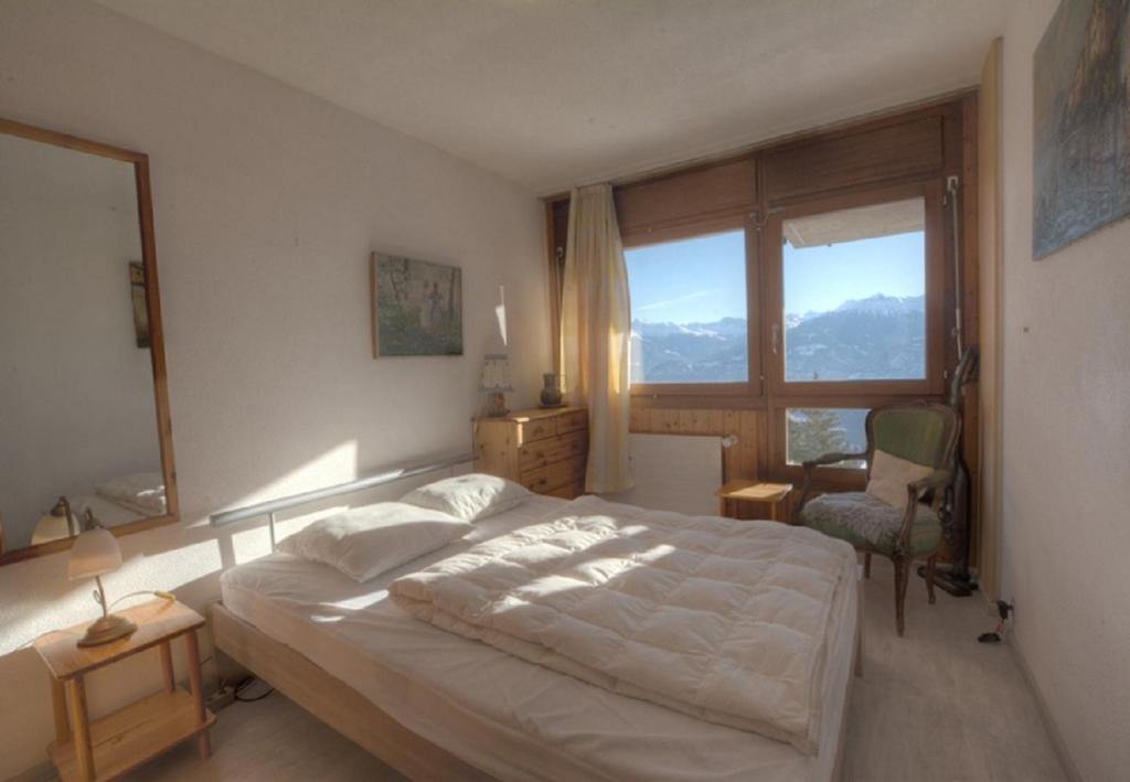 Appartement Gemeaux 204 sur la place du Village a Anzere avec vue sur les Alpes - 4
