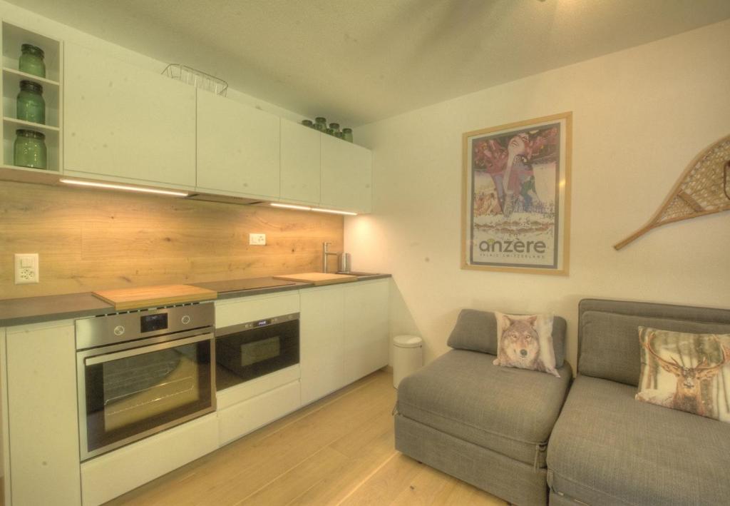 Studio Gemeaux 206 sur la place du Village a Anzere - 5
