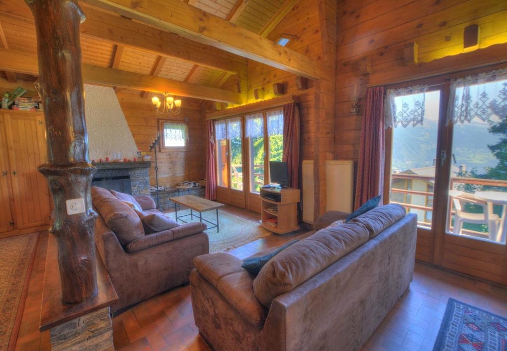 Chalet Clarine a Anzere vue sur les Alpes - 2
