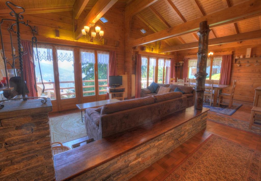 Chalet Clarine a Anzere vue sur les Alpes - 5