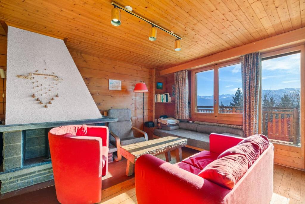 Chalet Praz da Luys a Anzere avec vue sur les Alpes - 1