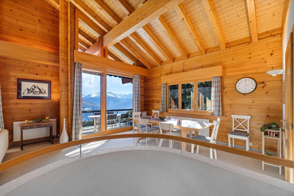Chalet la Frenaie a Anzere avec vue sur les Alpes - 4