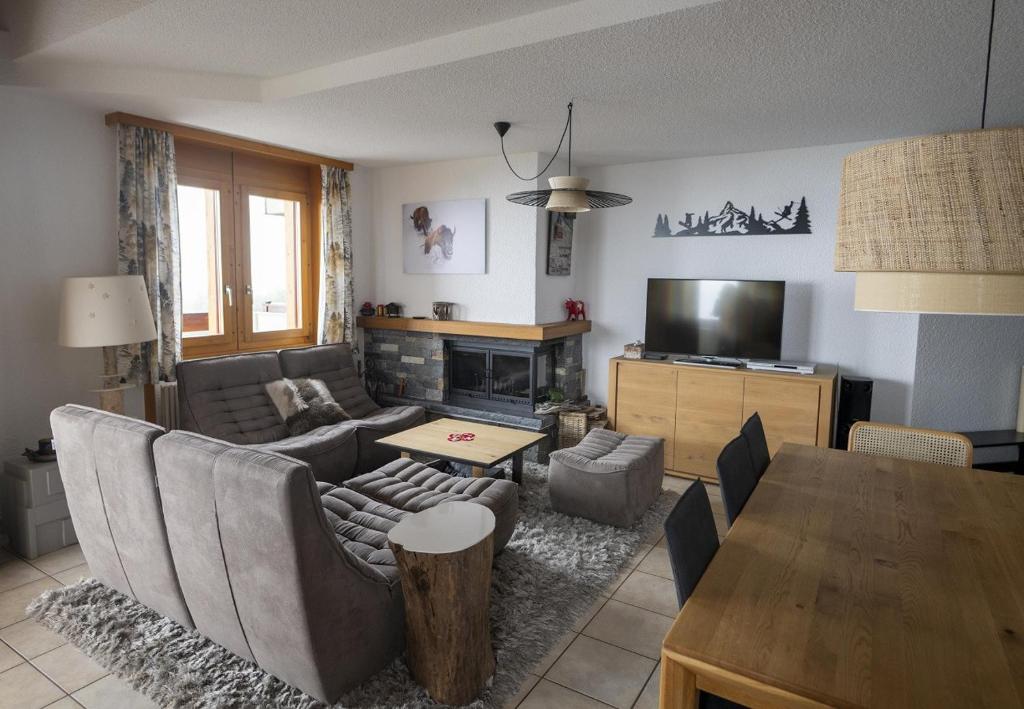 Dailles B 8 bel appartement a Anzere proche du centre - 2