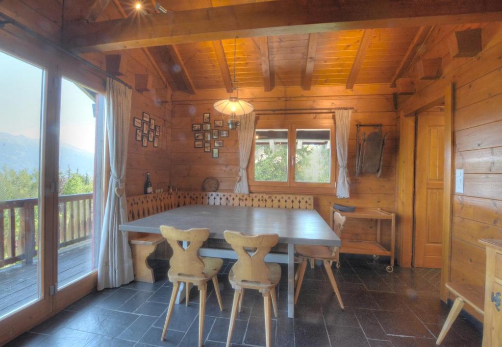 Chalet Isbane a Anzere avec vue sur les Alpes - 4