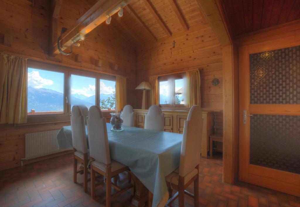 Chalet Cytises a Anzere avec vue sur les Alpes - 2