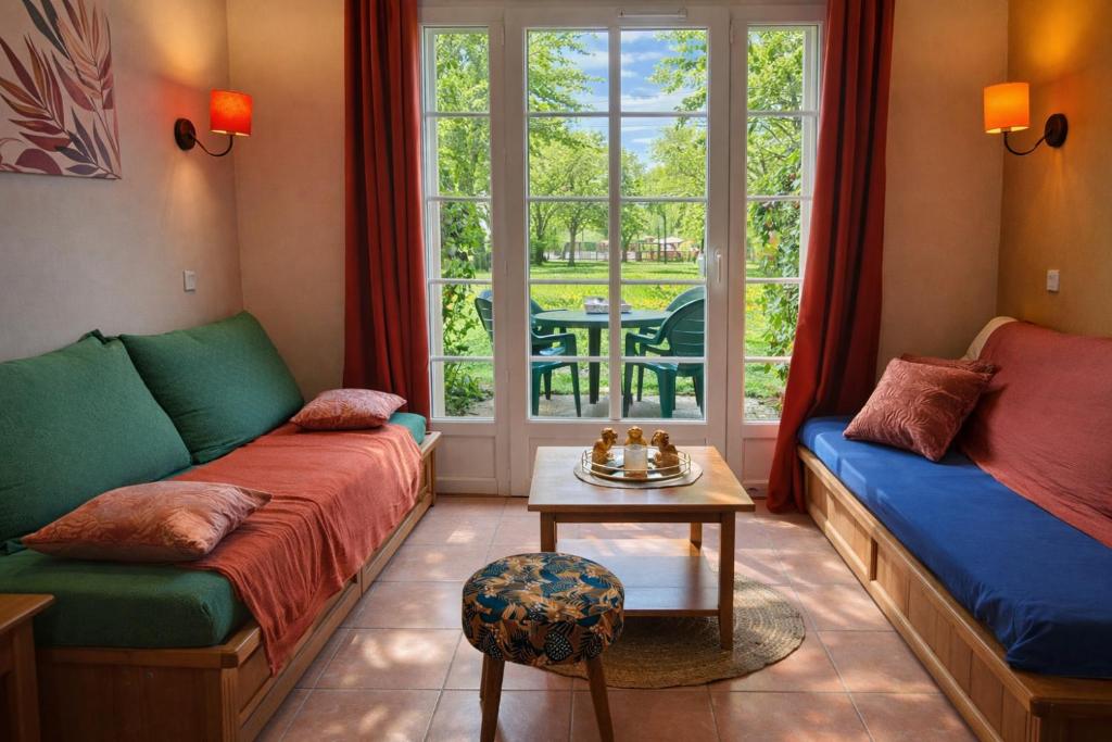 Duplex pour 2-4 personnes à Monflanquin - Piscine - Terrasse - Parking - Campagne - Lot-et-Garonne - draps inclus - 5