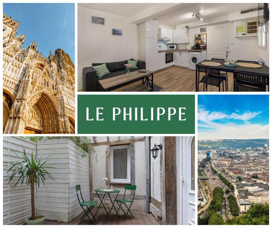 Cozy Studio with Terrace in Rouen - City Center - 1