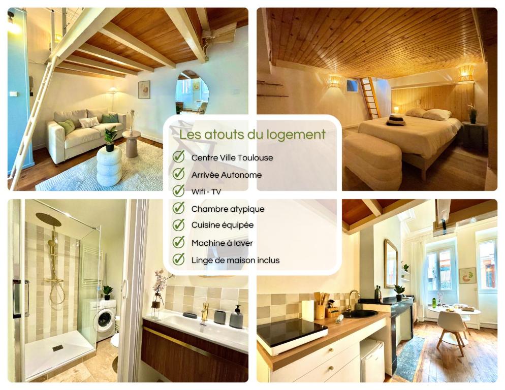 " Nid Secret " Chambre insolite sous-sol - Wifi - Centre Ville - 2
