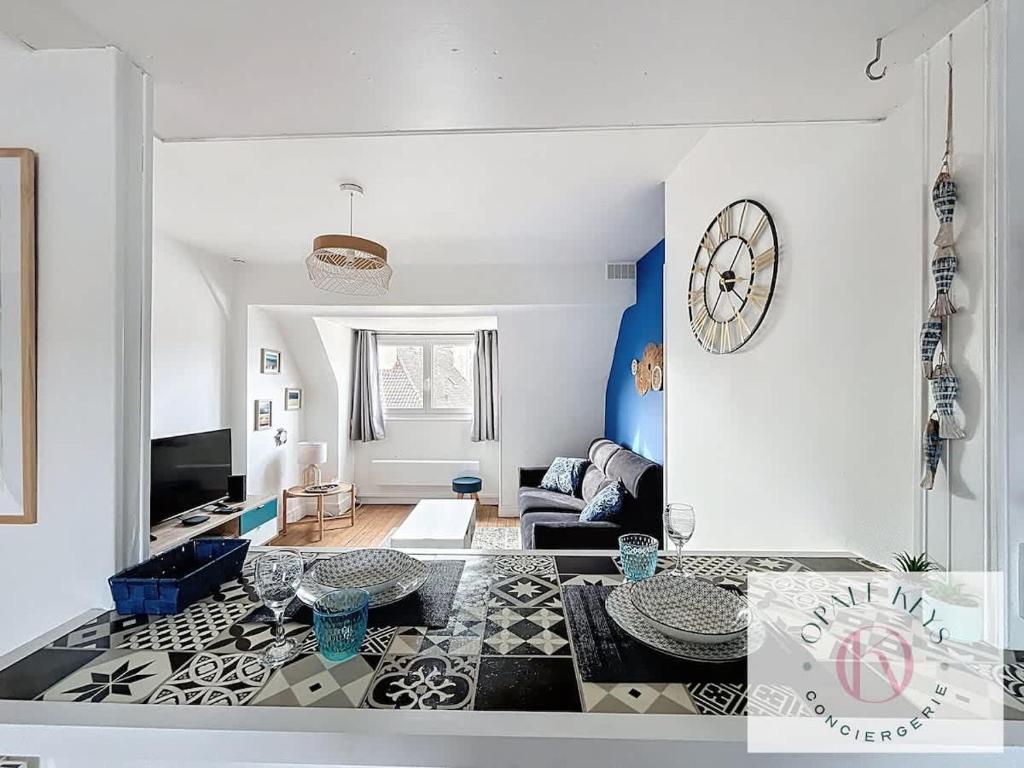 Le Cocon Bleu - Charmant Appartement 1 Chambre à Calais - 3