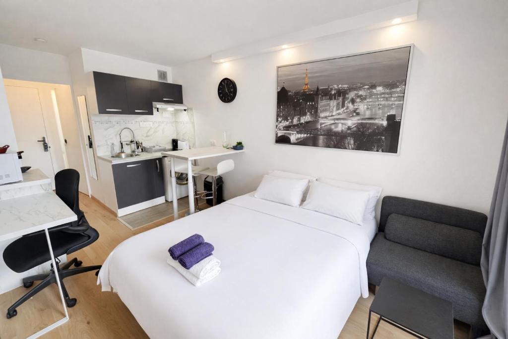 Exclusive Private Apartment by Warilco - Pleyel 25 m2 - À 1 minute de la station métro Carrefour Pleyel - 4