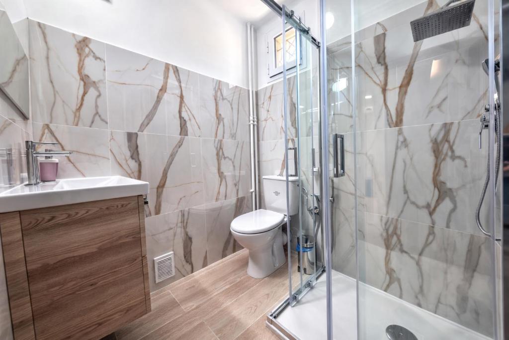 Appart rénové 3 chambres, 8 pers, mer à 50 m - 4