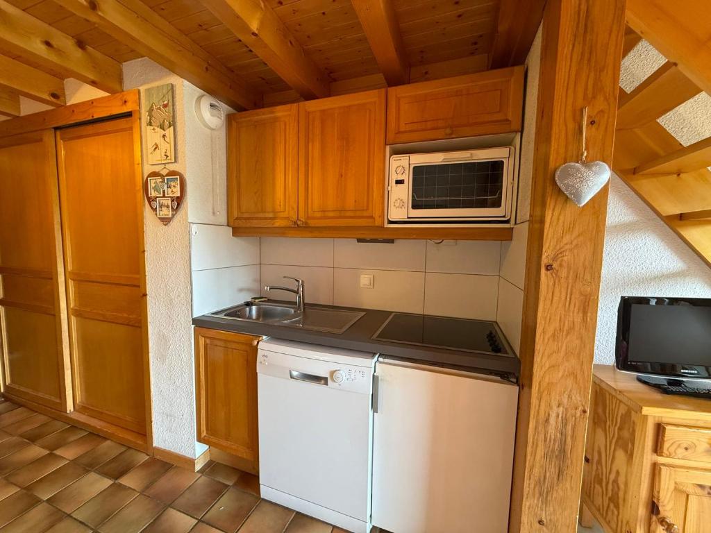 Appartement Sud, 8 pers, 44m², panoramique pistes - 4