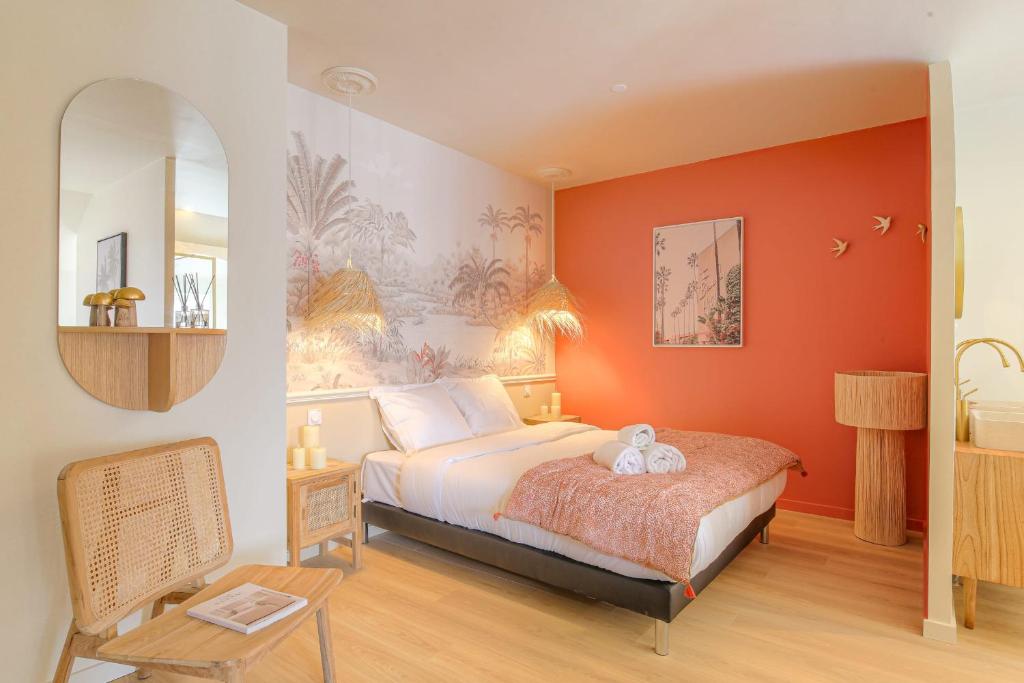 Suite romantique climatisée Parking Proche Lyon 6 - 1
