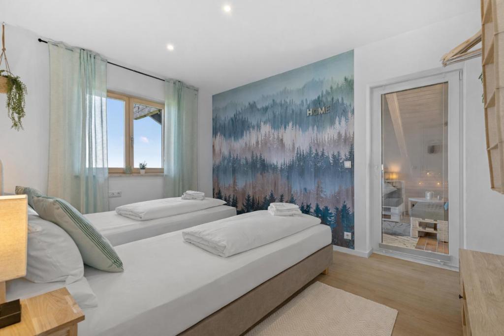 ALPENglück - Stylisches Dachgeschoss-Apartment mit Bergblick, großer Balkon & 3 Schlafzimmern - 5
