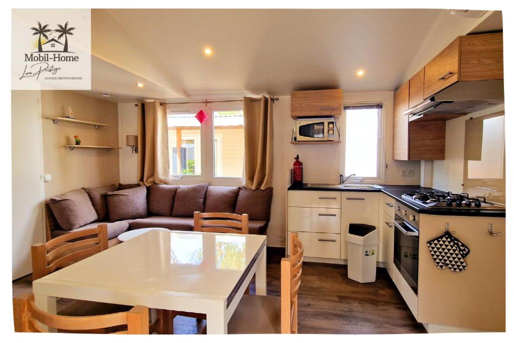 Superbe mobil-home au camping les Sables du Midi - 2