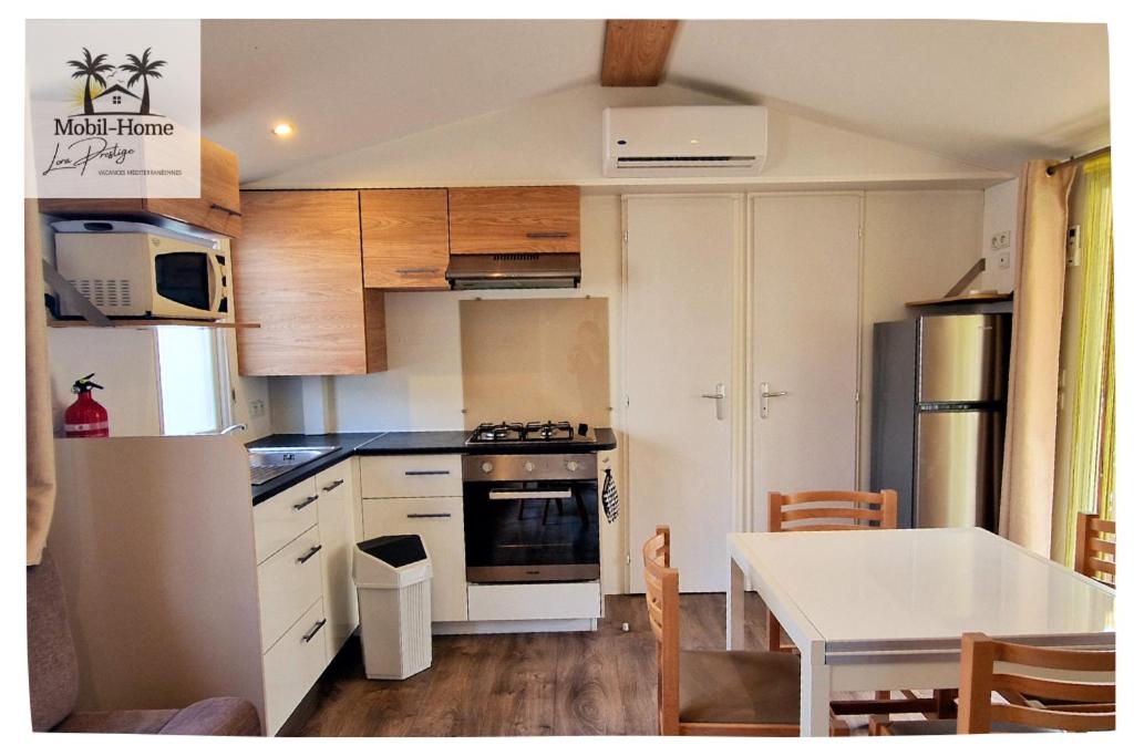 Superbe mobil-home au camping les Sables du Midi - 4