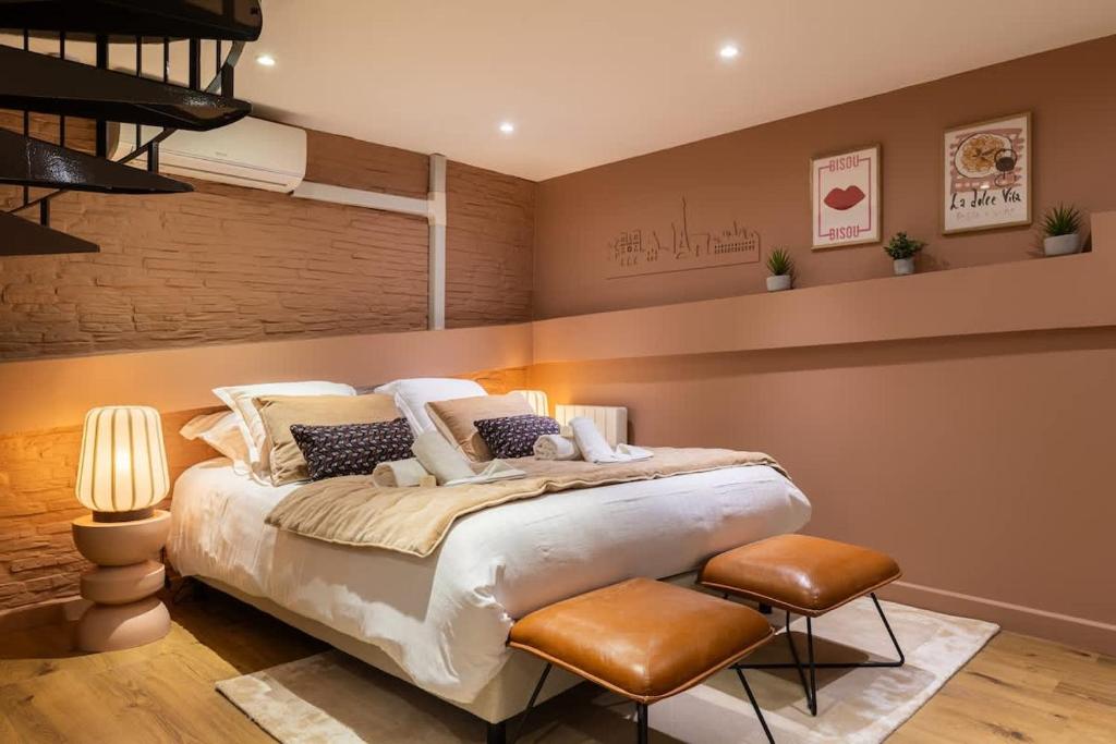 Loft rare avec patio chic - Tour Eiffel - 4