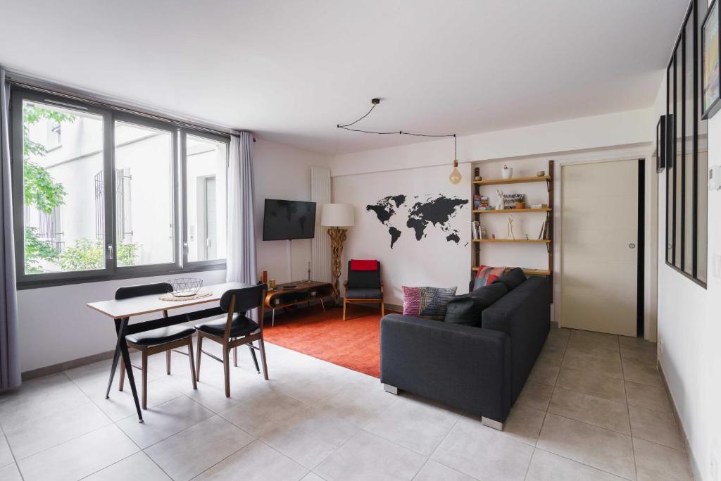 Bright and Airy 1BD Apartment Quartier de la Gare - 1