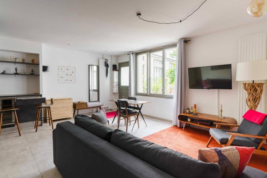 Bright and Airy 1BD Apartment Quartier de la Gare - 5