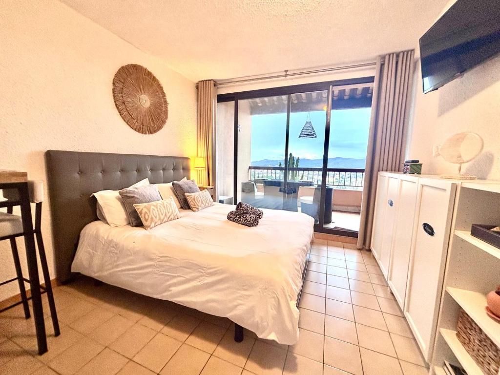 Le Mirage, studio classé 3 étoiles, terrasse & vue mer - 4
