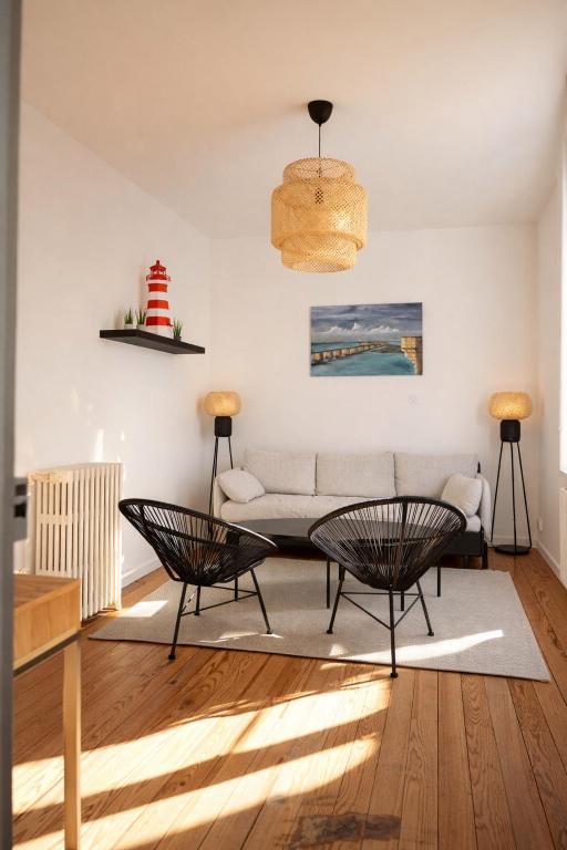 charmante maison familiale a 2 pas de la mer - 10 personnes - 4
