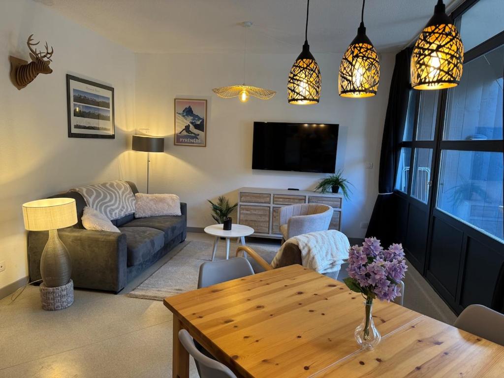 Logement 3 diamants composé de 2 appartements à Saint Lary - 4