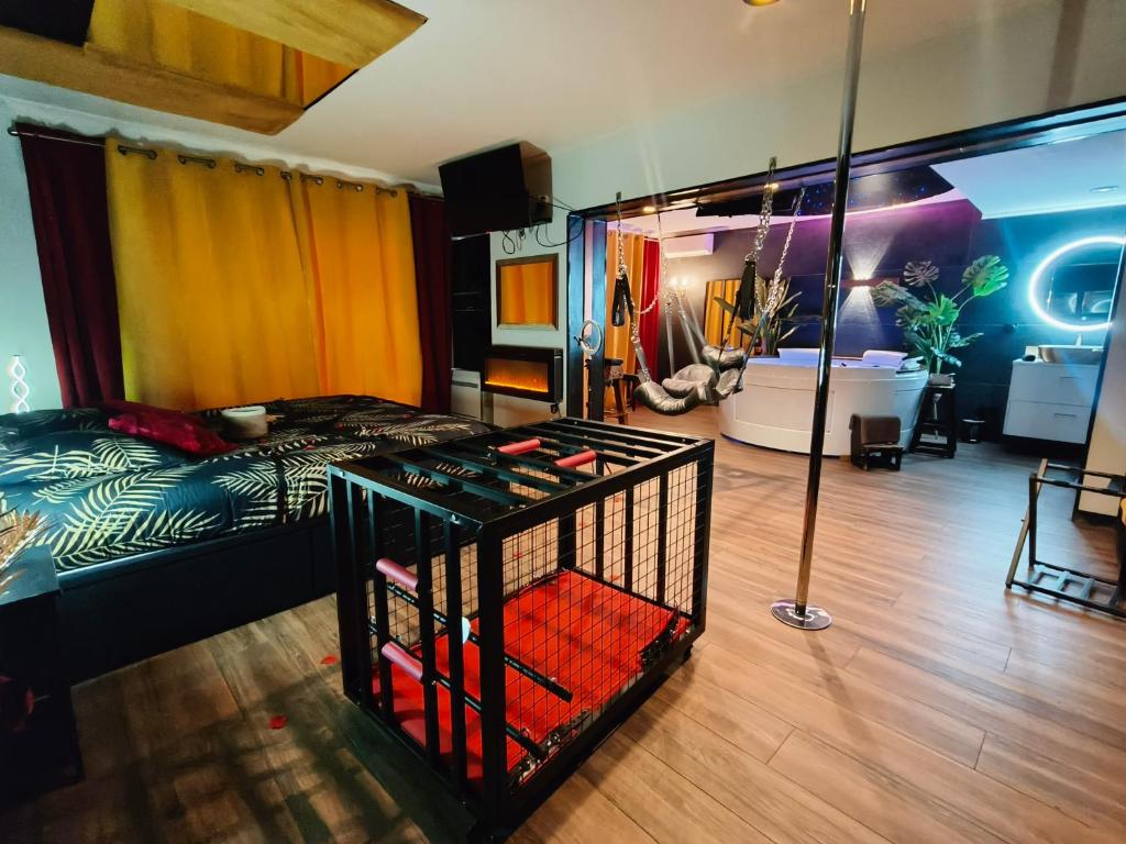 La loveroom bdsm de Nice " la chambre luxe des désirs " - 3