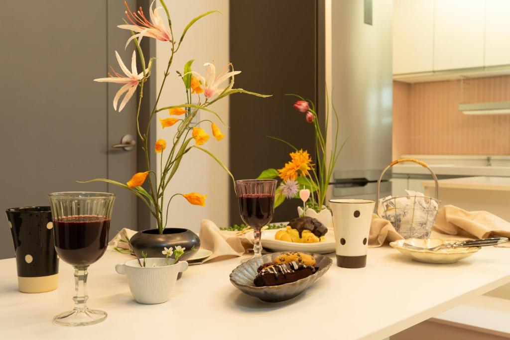 홍대 스테이 주방