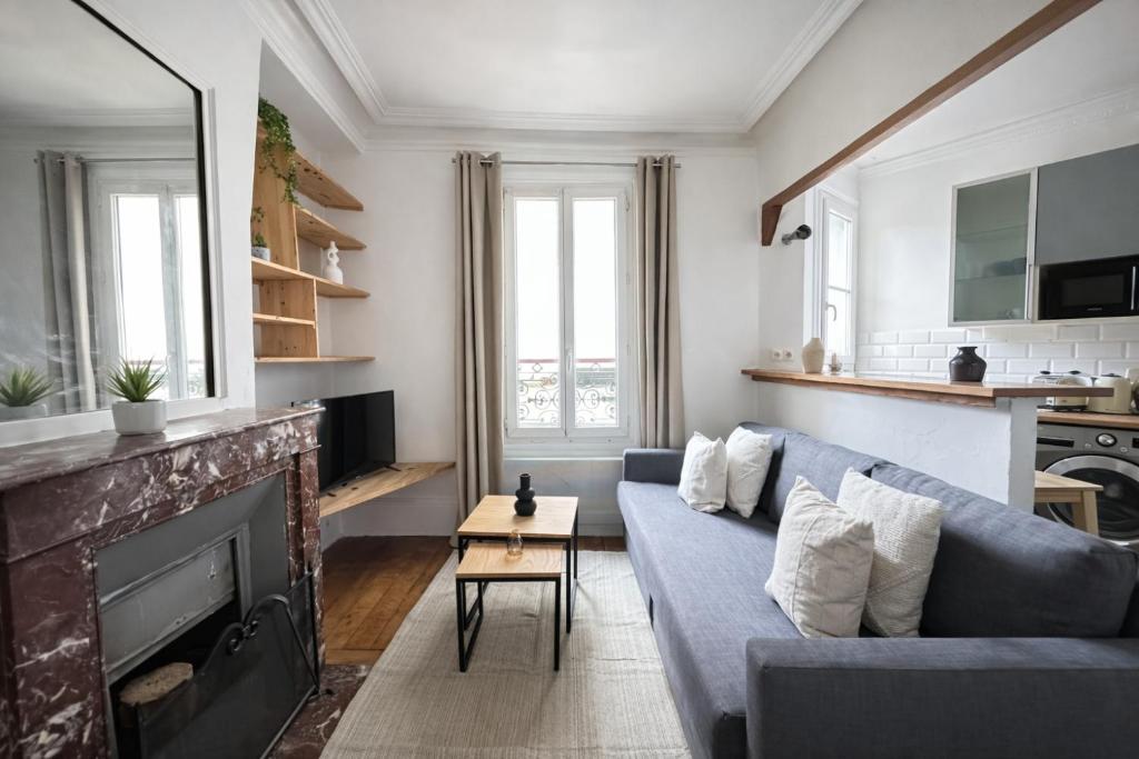 Spacieux appartement de 2 pièces à Montmartre - 1