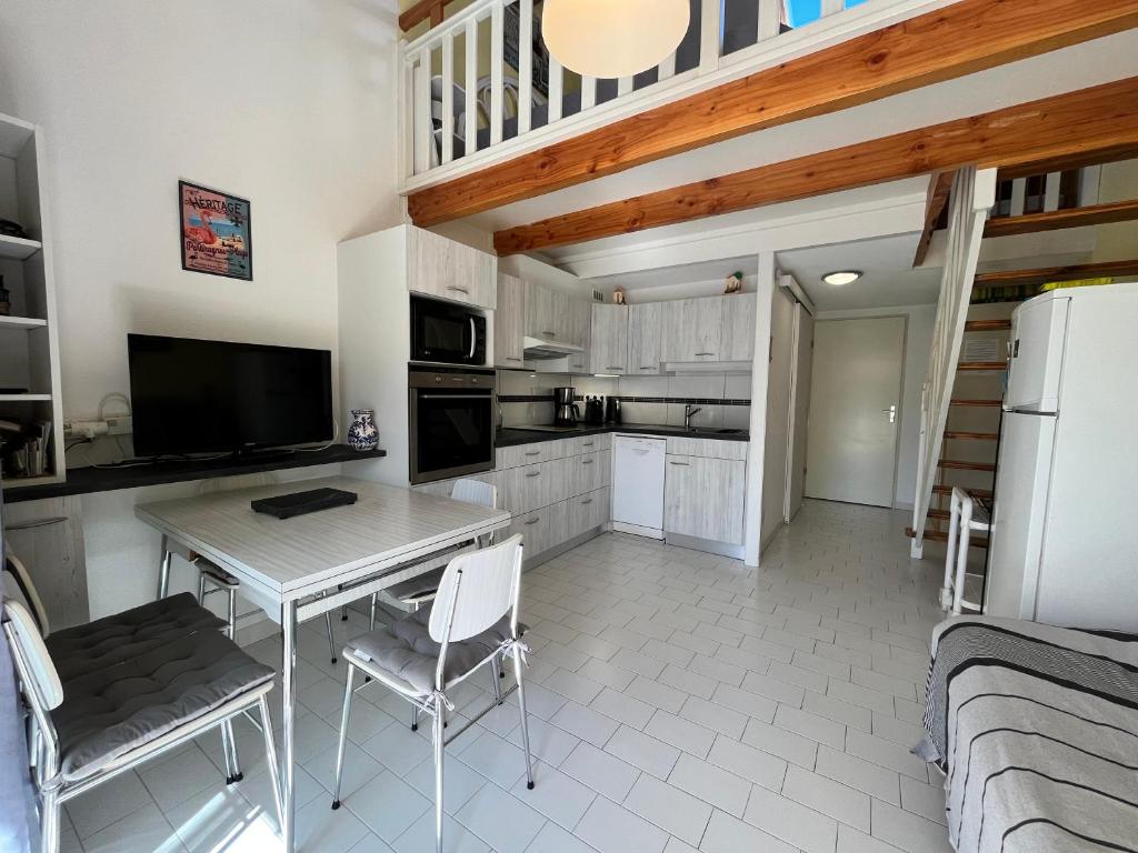 Maison de vacances climatisé que sejour, résidence securisee MAS DE LA PLAGE, terrasse Sud, 5 couchages -250M DE LA PLAGE -PORTIRAGNES PLAGE LRMP27 - 3