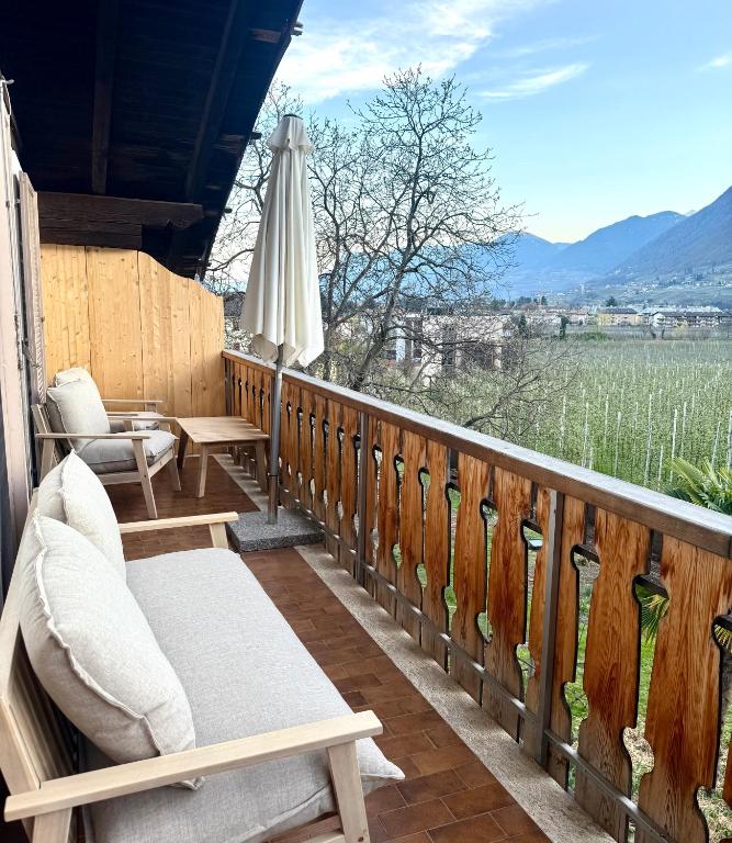 Apartment Bergblick auf Bio-Hof - 3