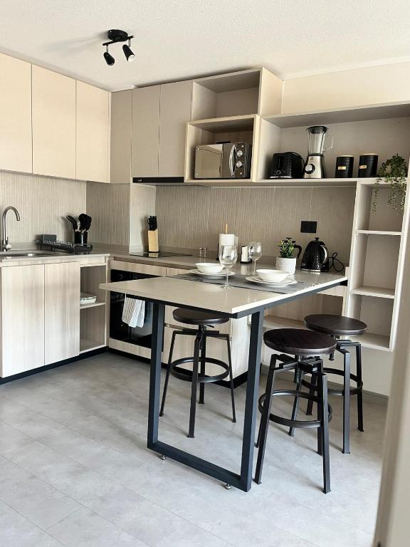 Moderno departamento en Ñuñoa, Nuevo, 4 huéspedes - 4