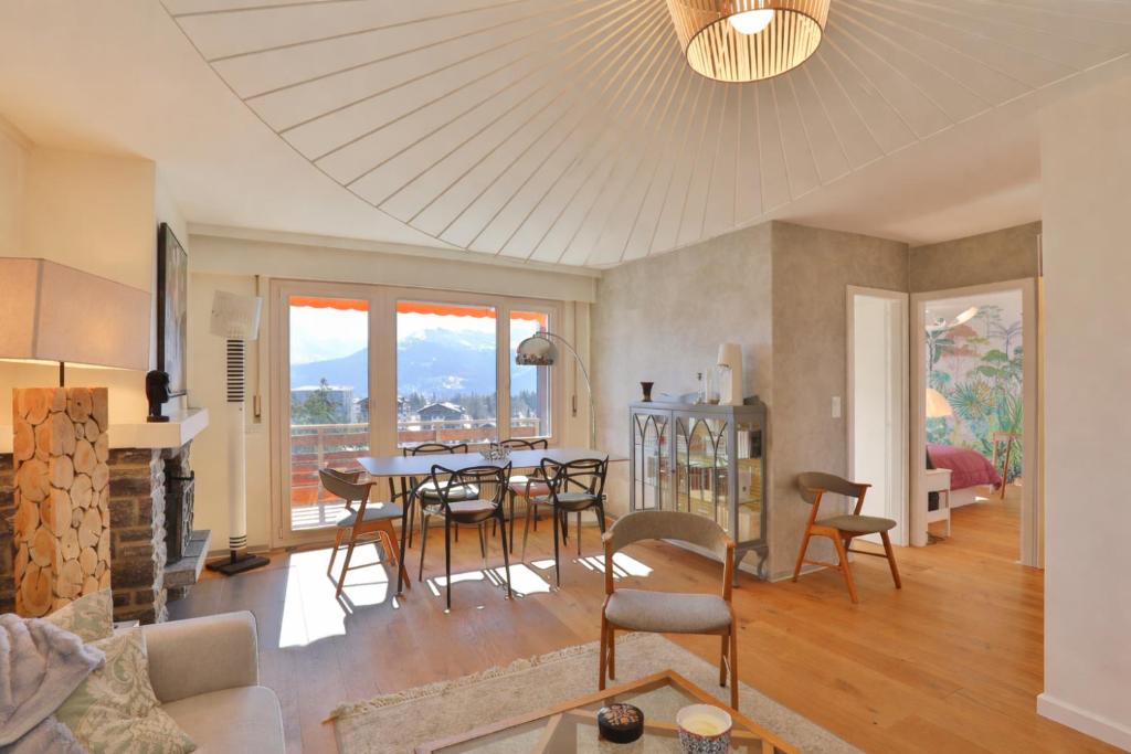 Crans mountain view - 2
