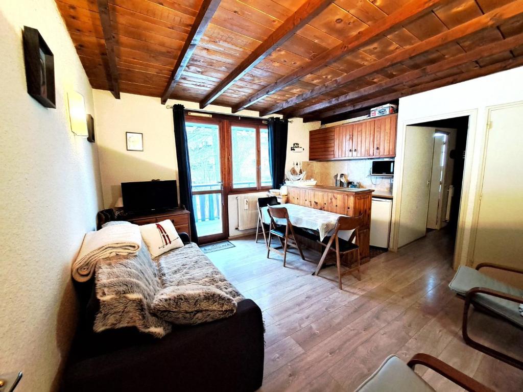 Studio cosy, vue sur pistes - 4 pers. - 1