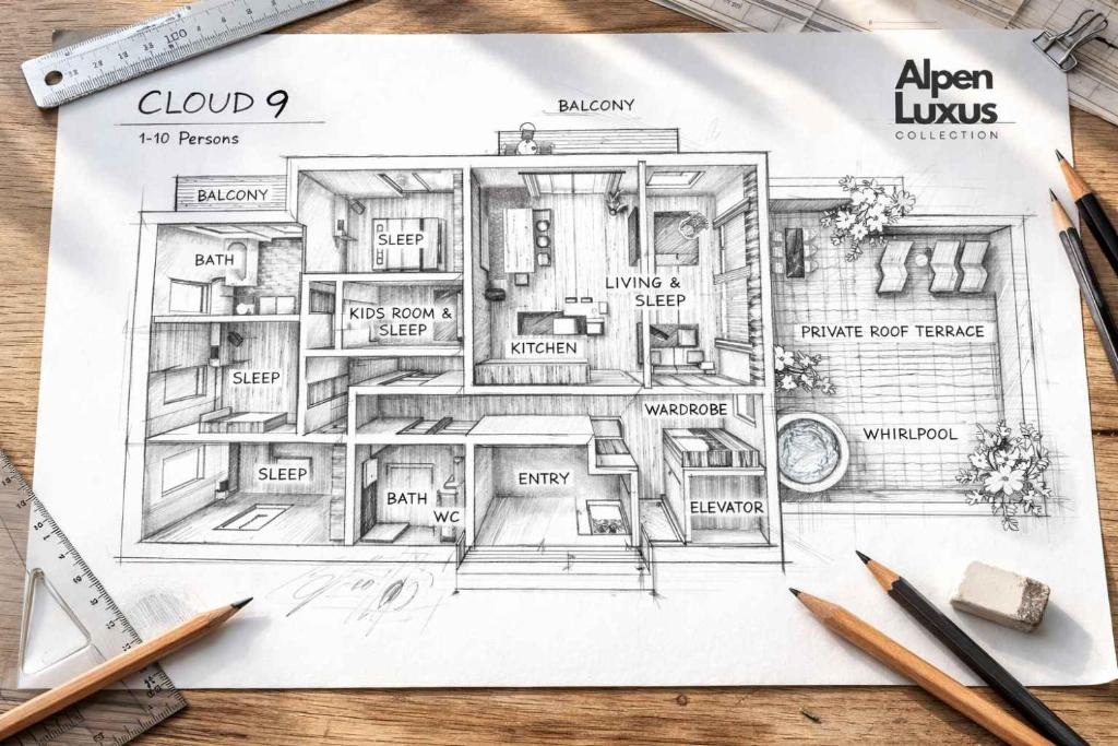 CLOUD 9 - Private Whirlpool & Rooftop Terrace - 5