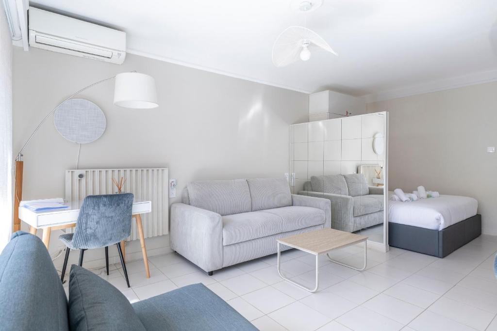 Le 15 Picaud - Superbe studio bord de mer avec terrasse & piscine - 4