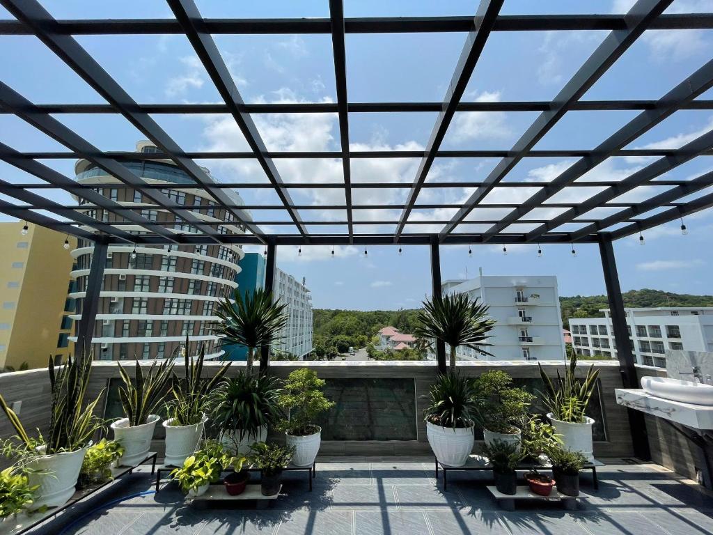 サン ホテル フーコック (Sun Hotel Phu Quoc) バルコニー/テラス