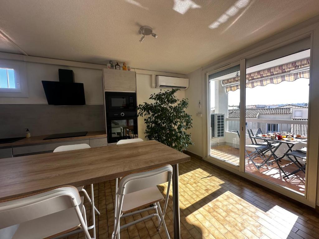 P3 avec terrasse et parking proche plage - 5