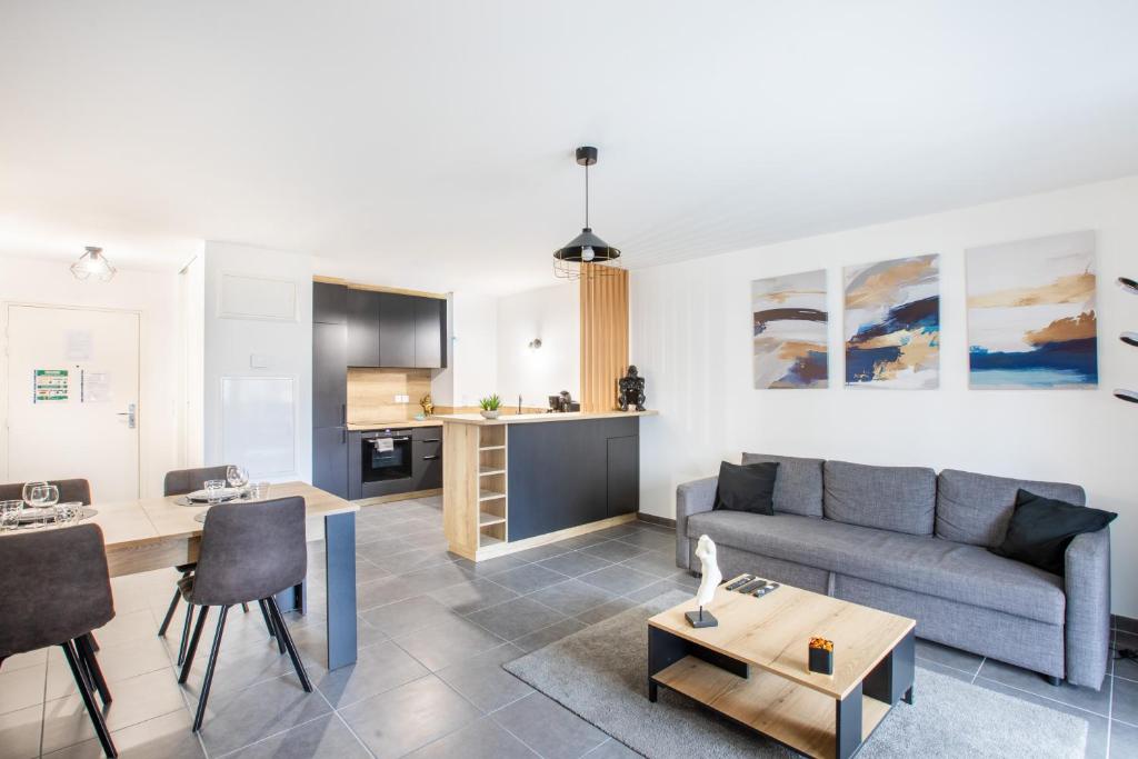 Superbe T3 neuf avec balcon & parking - 4