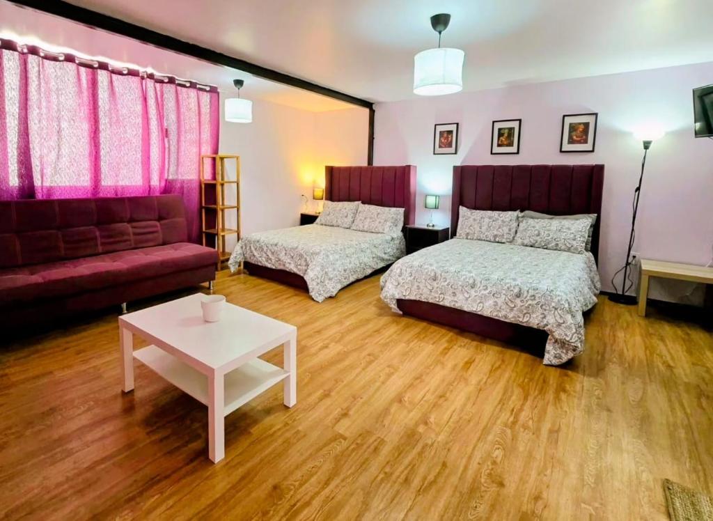Suite morada Moderna y céntrica ideal hasta para 7 viajeros - 4
