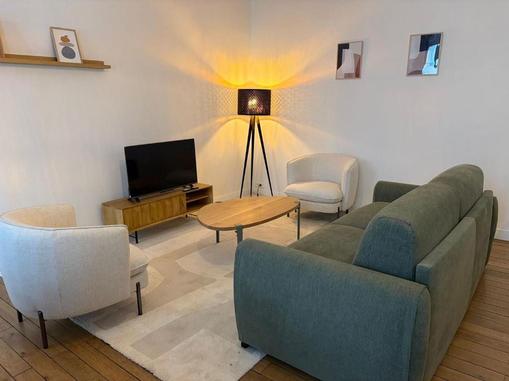 Cabinet Grétry - Bel appartement haussmannien en cœur de ville - 5