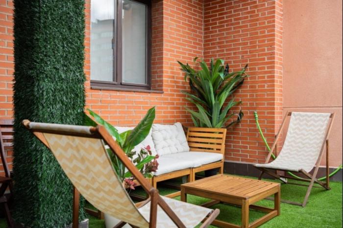 Estudio privado y tranquilo Plaza de España - 1
