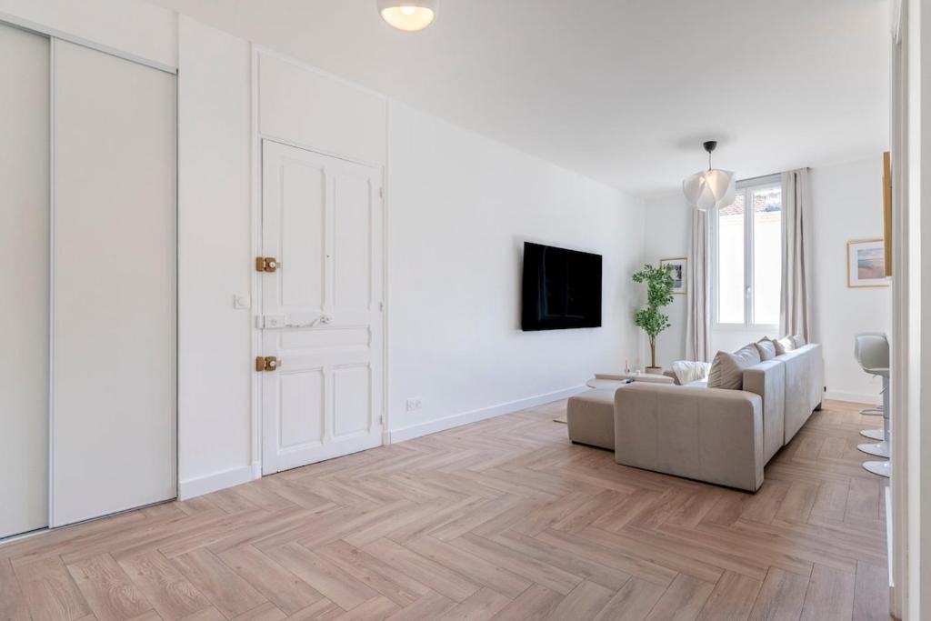 Roumanille - Superbe logement rénové proche plages et Palais - 5